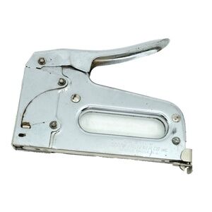 VINTAGE ARROW T 50 HEAVY DUTY STAPLE GUN MANUAL MADE IN USA